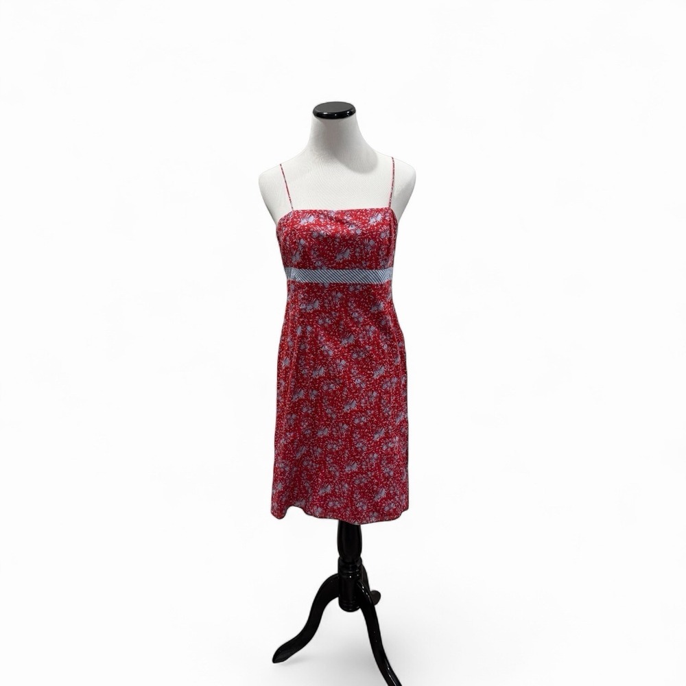 Ann Taylor Loft 100%‎ Cotton Sundress-6P Summer Resort Cottagecore Boho Nautical